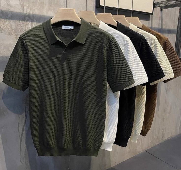 1Beesko Premium Knitted Polo Shirt